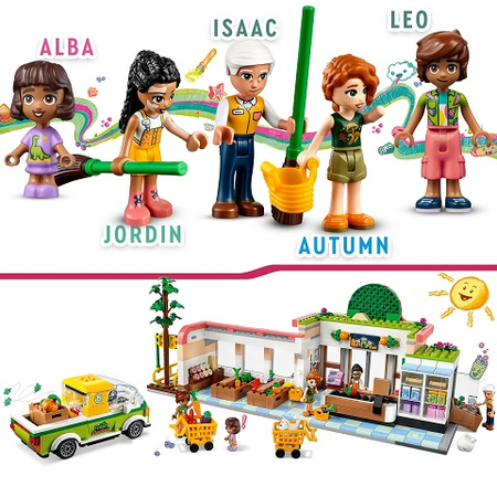 LEGO 41729 FRIENDS Sklep spożywczy z żywnością ekologiczną