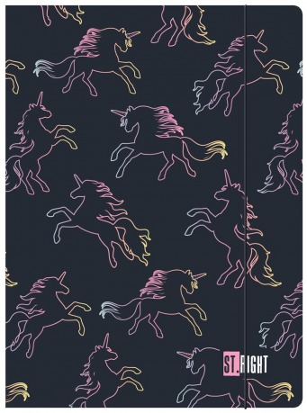 MAJ TECZKA Z GUMKĄ A4 300G DREAM UNICORN 669941