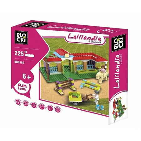 KLOCKI BLOCKI LALILANDIA W STADNINIE 225EL KB0186