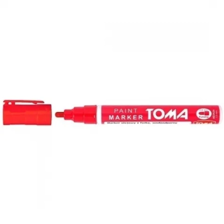 TOMA MARKER OLEJOWY CZERWONY TO-440 1SZT