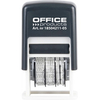 DATOWNIK SAMOTUSZUJĄCY OFFICE PRODUCTS, Z TUSZEM, ISO, CZARNY 18504211-05