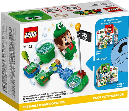 LEGO 71392 SUPER MARIO MARIO ŻABA ULEPSZENIE