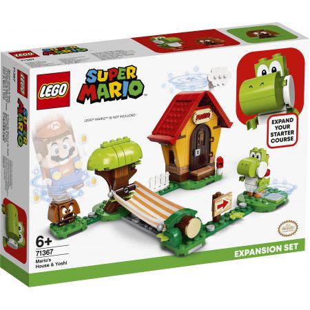 LEGO 71367 SUPER MARIO YOSHI I DOM MARIO ZESTAW ROZSZERZAJĄCY