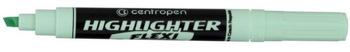 CENTROPEN ZAKREŚLACZ HIGHLIGHTER FLEXI 8542 SOFT ZIELONY PASTEL 636992