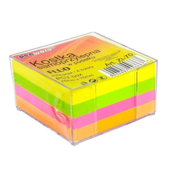 PENWORD KOSTKA SAMOPRZYLEPNA ZI-60 MIX KOL 75X75MM 400 K