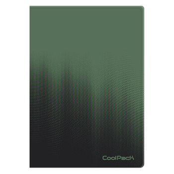 COOLPACK GRADIENT TECZKA CLEAR BOOK 20 KOSZULEK GRASS 32906