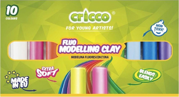 CRICCO MODELINA FLUO 10 KOL CR376K10