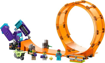 LEGO 60338 LEGO City Miażdżąca pętla kaskaderska z szympansem