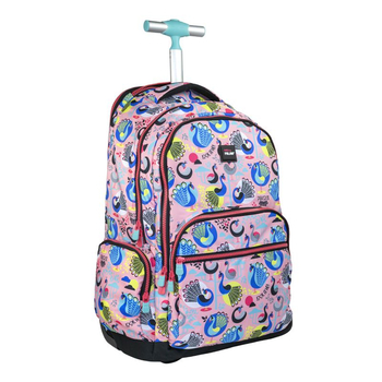 MILAN PLECAK NA KÓŁKACH 25L PEACOCK RÓŻOWY 625601PCKP