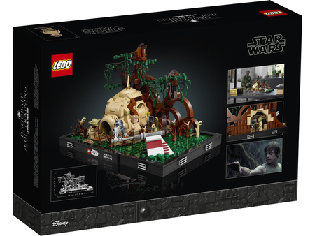 LEGO 75330 STAR WARS Diorama: Szkolenie Jedi na Dagobah