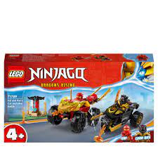 LEGO 71789 NINJAGO Bitwa samochodowo-motocyklowa między Kaiem a Rasem