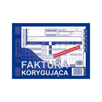 107-3E FAKTURA A5 KORYGUJĄCA