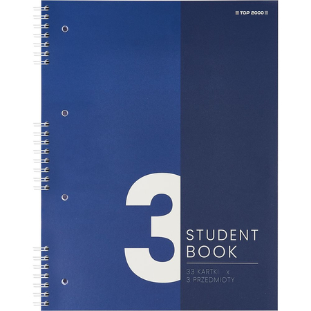 TOP KOŁOZESZYT STUDENT A4 100K 70G KRATKA 400179523