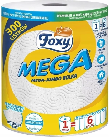 FOXY RĘCZNIK MEGA JUMBO 1 ROL
