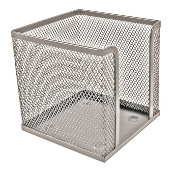 TETIS POJEMNIK DO KARTECZEK SREBRNY BV506-S