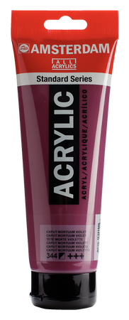 FARBA AKRYL.250ML 344 CAPUT. M.VIOLET AMSTERDAM