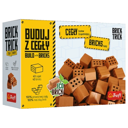 Brick Trick cegły połówki 40 sztuk