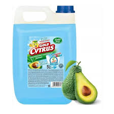 GOLD CYTRUS PŁYN DO NACZYŃ NIEBIESKI BALSAM 5L