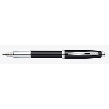 SHEAFFER 100 PIÓRO CZARNY LAK.WYK.CHROM FP9338