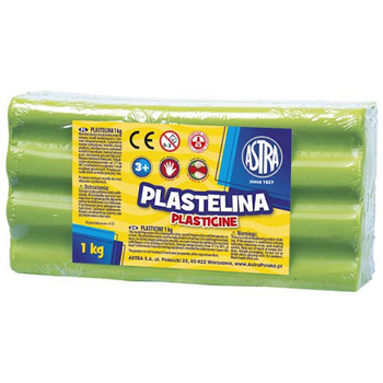 ASTRA PLASTELINA 1KG SELEDYN