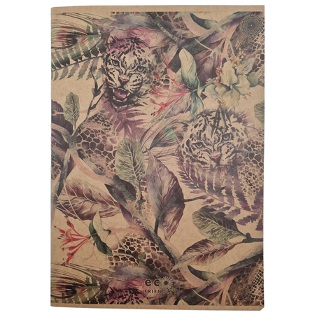 ***ZO JUNGLE ZESZYT A5 60K KRAFT KRATKA 052961