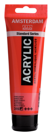 FARBA AKRYL.AMSTERDAM 315 PYRROLE RED 120ML
