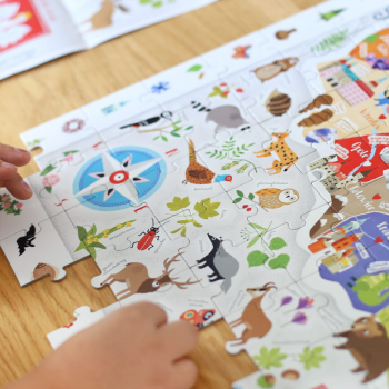CZUCZU PUZZLE OBSERWACYJNE MAPA POLSKI