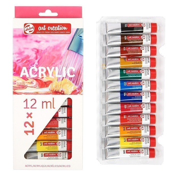 ZESTAW FARB AKRYLOWYCH ART CREATION 12x12ML 9021712M