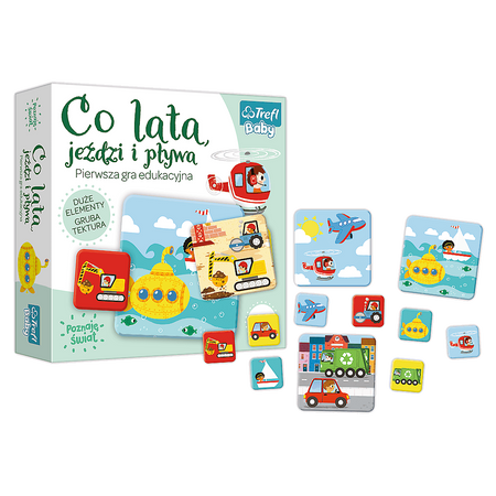 GRA CO LATA,JEŹDZI I PŁYWA TREFL