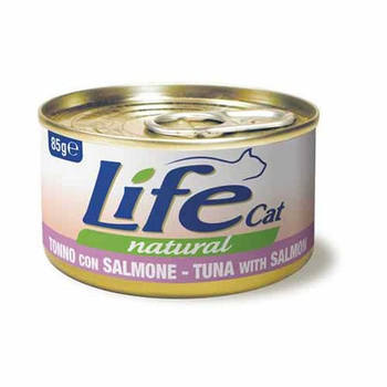 LIFE CAT PUSZ 85G TUŃCZYK I ŁOSOŚ