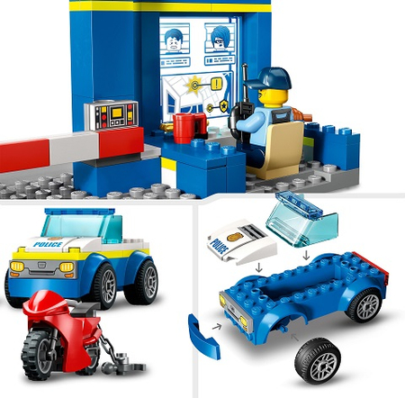 LEGO 60370 CITY Posterunek policji - pościg