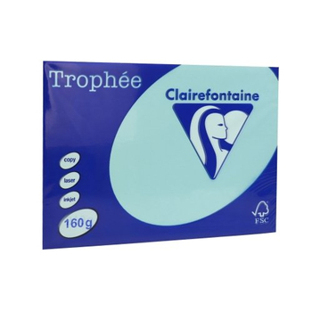 PAP.KSERO A4 160G TROPHEE 1052 BŁĘKIT KRÓLEWSKI