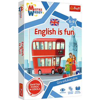 TREFL GRA ENGLISH IS FUN MISTRZ WIEDZY