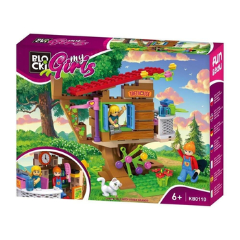 KLOCKI BLOCKI MyGirls DOMEK NA DRZEWIEKB0110