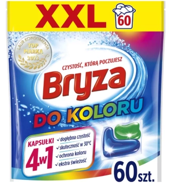 BR BRYZA KAPSUŁKI 4W1 KOLOR 60SZT