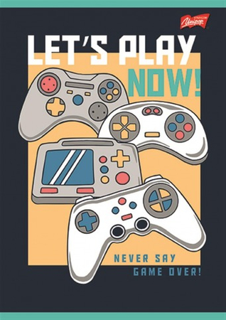 MAJ ZESZYT A5 32K LINIA LAMINOWANY LETS PLAY 675379 15 SZTUK