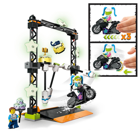 LEGO 60341 LEGO City Wyzwanie kaskaderskie - The Knockdown