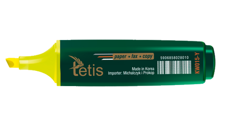 TETIS KOMPLET ZAKREŚLACZY 4 KOL KW015-M4