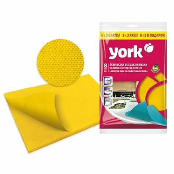 YORK ŚCIERECZKA LUX JAK BAWEŁNA 8+2