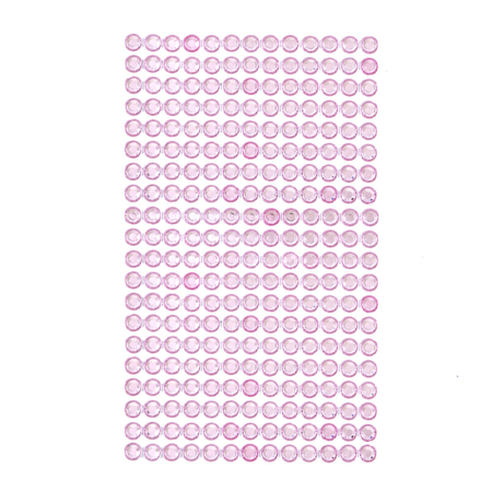 KRYSZTAŁKI SAMOP 6MM (260SZT) GRKR-051 LIGHT PINK