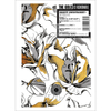 ZESZYT A5 60K LINIA Z BROKATEM FLOWERS GOLD