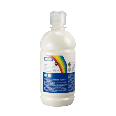 MILAN FARBA TEMPERA 500ML BIAŁA 03610