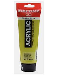 FARBA AKRYL.250ML 621 OLIVE GREEN LT. AMSTERDAM