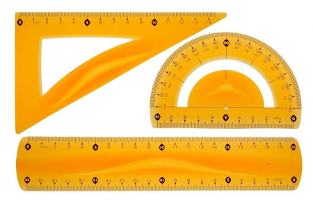 TETIS ZESTAW GEOMETR.POMAR. BL010-PK