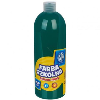 ASTRA FARBA SZKOLNA 1000ML CIEMNO ZIELONA 301217052