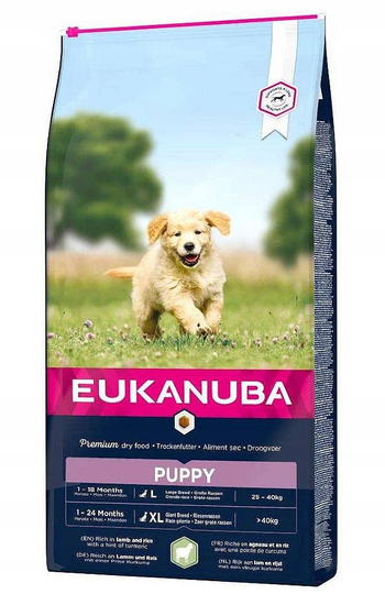 EUKANUBA 2,5 PUPPY LARGE L-XL JAGNIĘCINA