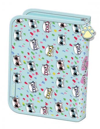 MAJ24 PIÓRNIK DWUKLAPOWY BEZ WYPOSAŻENIA MY LITTLE FRIEND MINT KITTY 668746