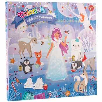 KALENDARZ ADWENTOWY KIDS PASTEL 15695PTR