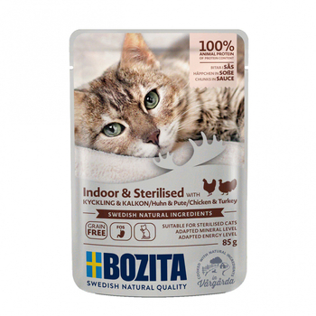 BOZITA KOT SASZ 85G STERILISED KURA/INDYK