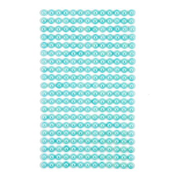 PEREŁKI SAMOP.6MM (260SZT) TURQUISE GRPE-036